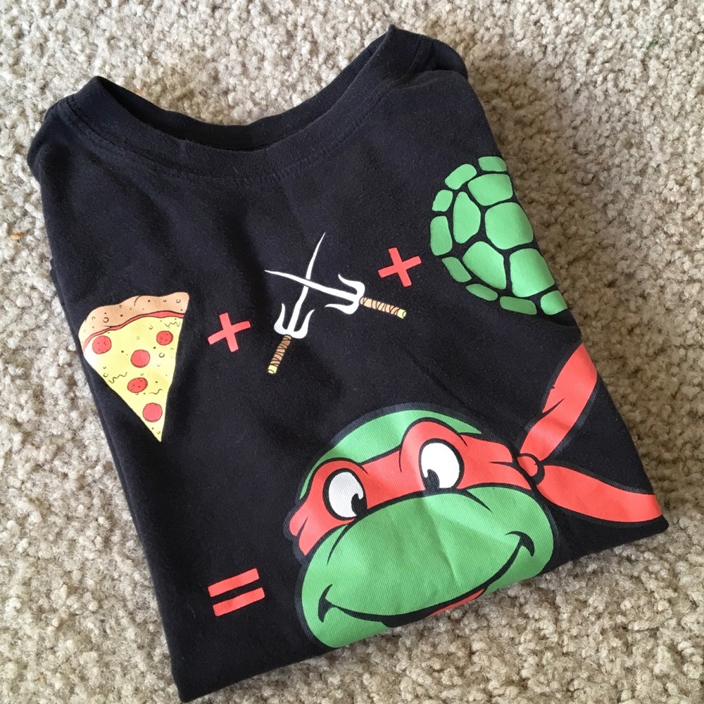 NIckelodeon NINJA TURTLE TEE SMALL 5/6 cotton - Picture 5 of 5